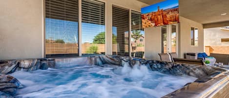 Bubbelpool inomhus