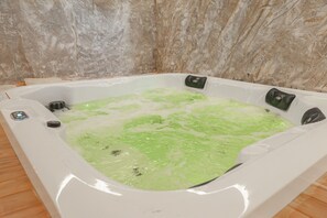 Bubbelpool inomhus