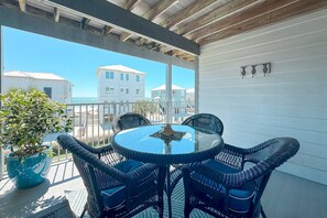 Private balcony