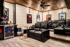 Enjoy a movie together or even some karaoke!
