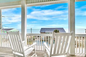 Upstairs Ocean View Deck