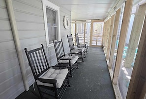Wrap Around Screened Porch Main House