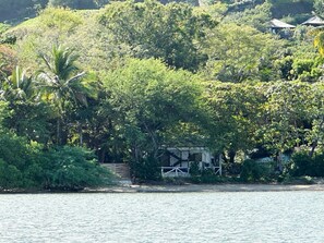 View of the apartment from the ocean. 