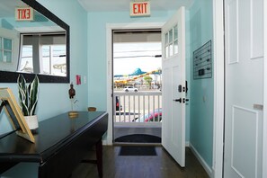 Your entrance door into foyer