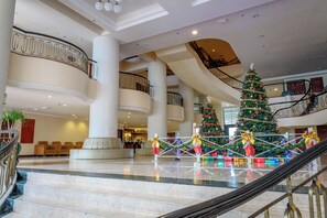 Sala de estar en el lobby