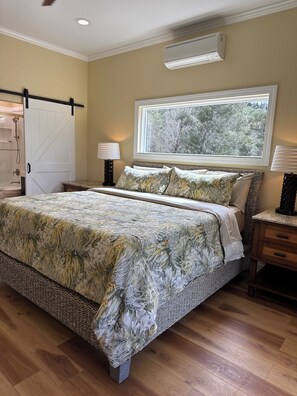 Master (Bedroom #1) with Heavenly King Bed, Night Stand, Shoe Bench, & Dresser