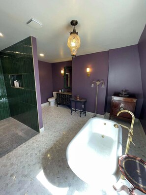 Everything you could hope for in a luxury bathroom.