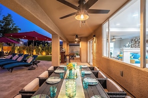 Outdoor dining