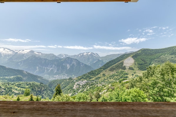 Vue depuis l’hébergement
