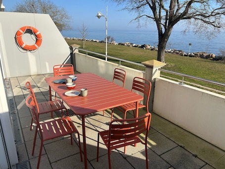 Terrasse mit Ostseeblick