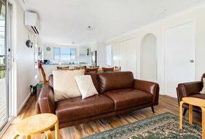 Upper level living space