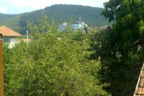 Blick von der Unterkunft