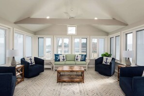 Large Waterfront View Sunroom