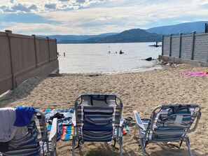 Beach Access right across the street (1 house over) offers a quiet, sandy beach