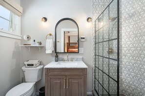 Luxurious spa-like bathroom.  No expense spared.