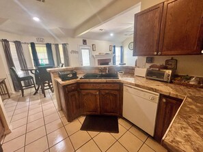 Fully Stocked Kitchen