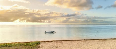 Utsikt mot havet/stranden