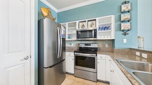 Full kitchen with updated appliances and all the cooking essentials