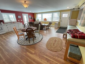 Downstairs living area