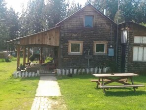 Our sturdy cabin is the oldest livable structure in the State of Idaho.