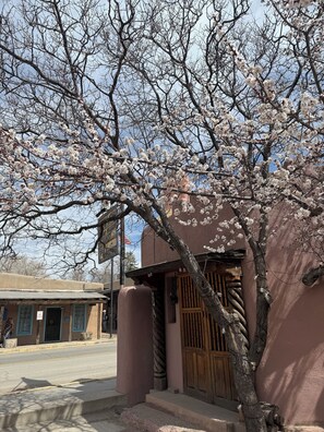 Your front door.  You can see Kit Carson's house in the background.