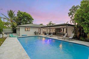 Whether Poolside or Fireside, the Patio’s Ready for You