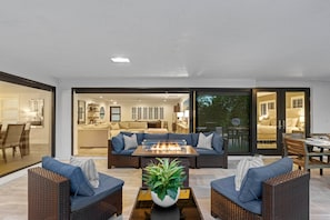 Enjoy Morning Coffee or Evening Wine on the Patio