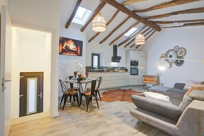 Living and dining room