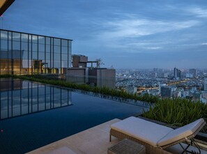 Rooftop pool