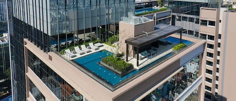 Takterrasspool
