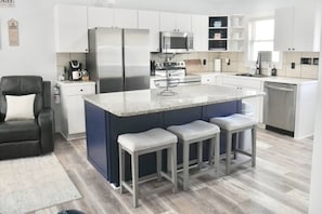 Cook something special in this modern kitchen.