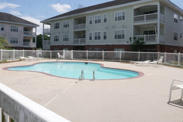 Just steps away from 1 of 3 pools!
