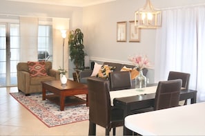 Enjoy family time in this large open living room!