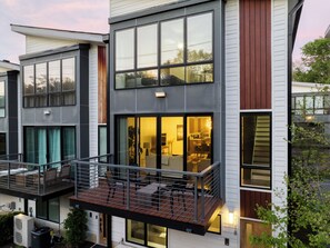 Balcony bliss in the heart of town.


