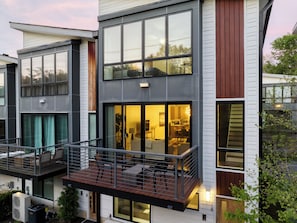 Balcony bliss in the heart of town.
