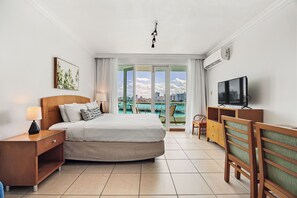 Drift off to the soothing sound of the waves and wake up to stunning beach views from your private balcony.


