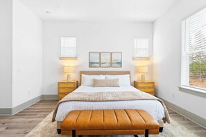 Cozy, Chic, and Oh-So-Relaxing! Our spacious bedrooms offer soft linens, stylish touches, and ultimate comfort—your private retreat after a day of adventure! 