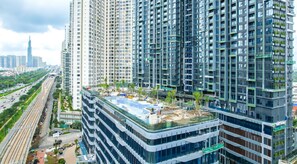 施設の正面