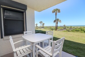 St. Augustine Beach Rentals Back Patio