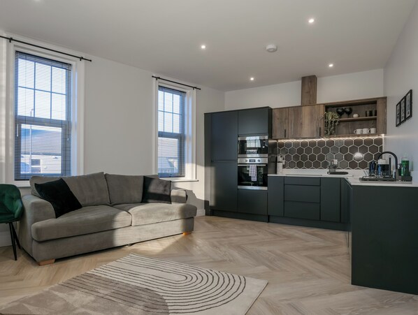 Living kitchen area
