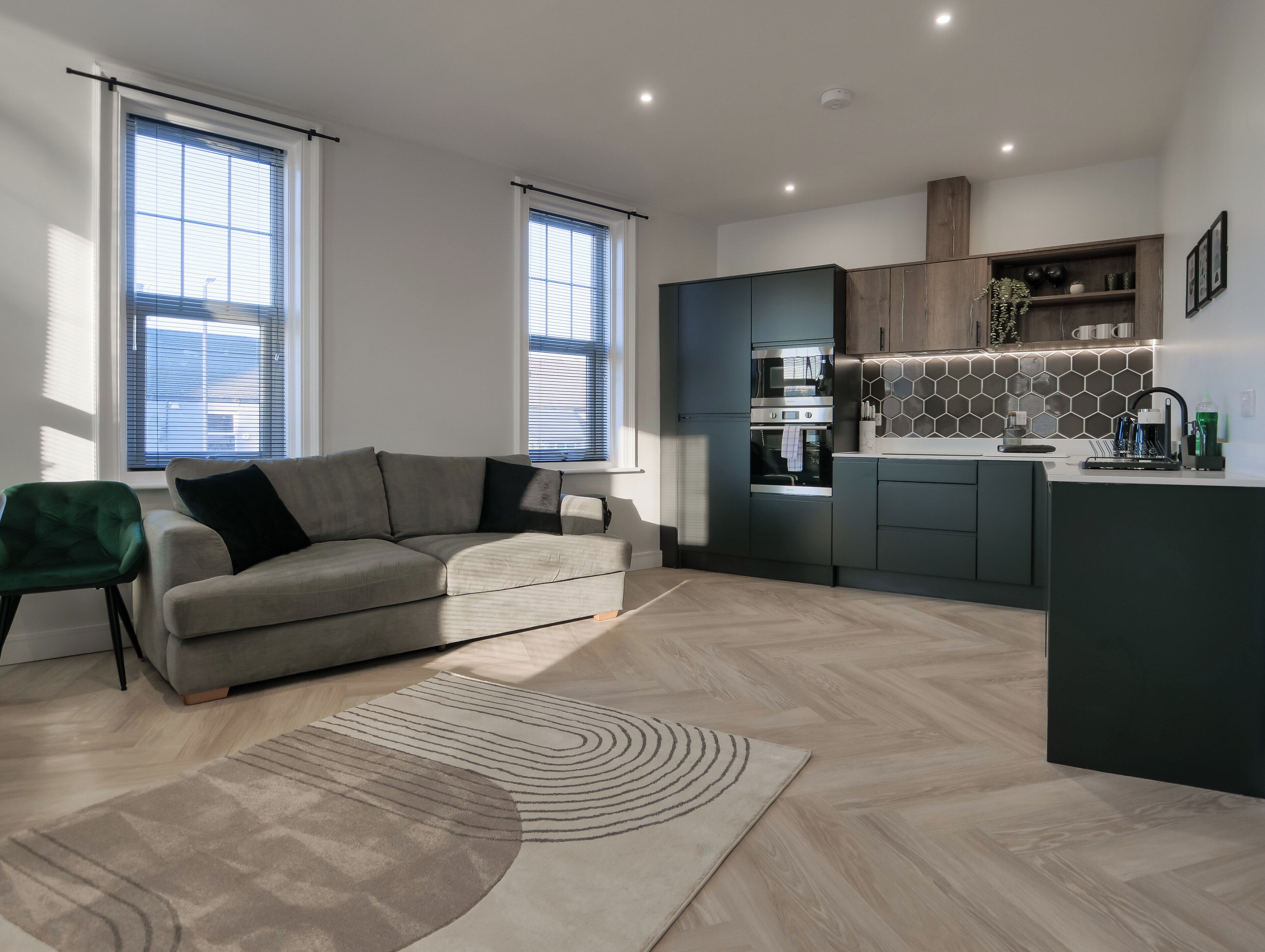 Living kitchen area