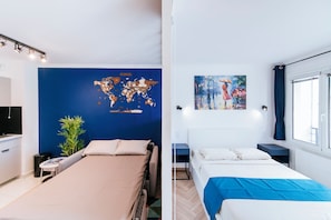 Living room & sleeping area