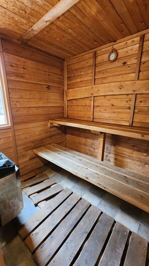 Enjoy our Sauna