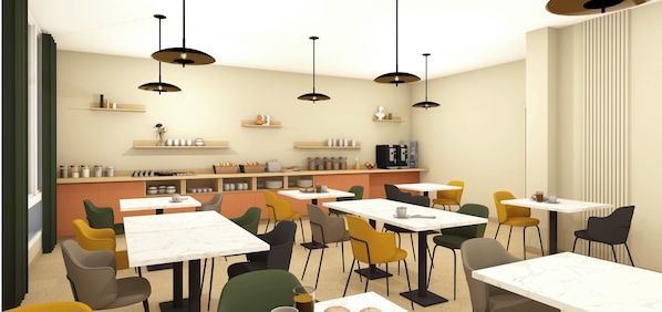 Breakfast area