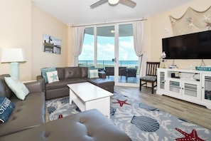 The Palms of Destin 11212 - Living Area and Private Balcony