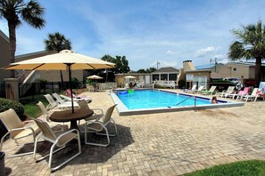Seating at the pool