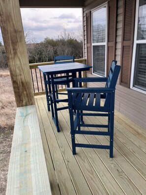 Porch table and chairs
