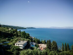 Sea view from the property