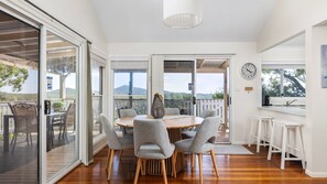 Dining/kitchen/family room