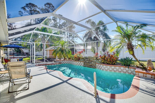 Palm Coast Vacation Rental | 3BR | 2.5BA | 1,900 Sq Ft | 2 Steps Required